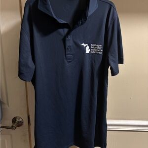 G/FORE Dark Blue Polo Shirt